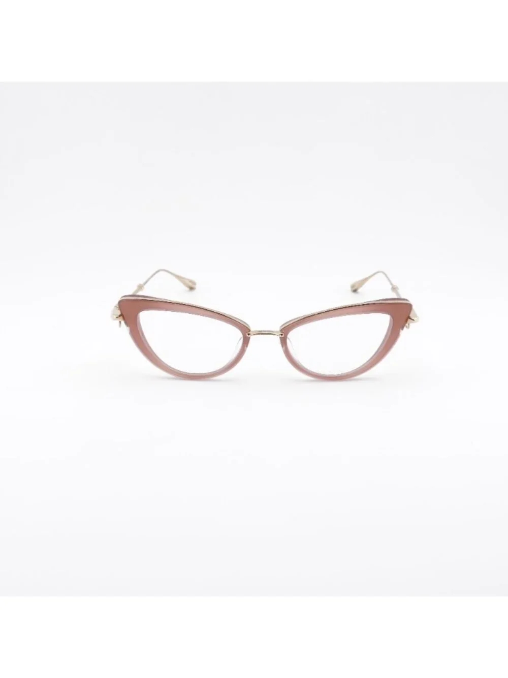 Valentino V-DAYDREAM VLX-123B-CH Eyeglasses Gold 51mm Cat Eye Frame with Chain
